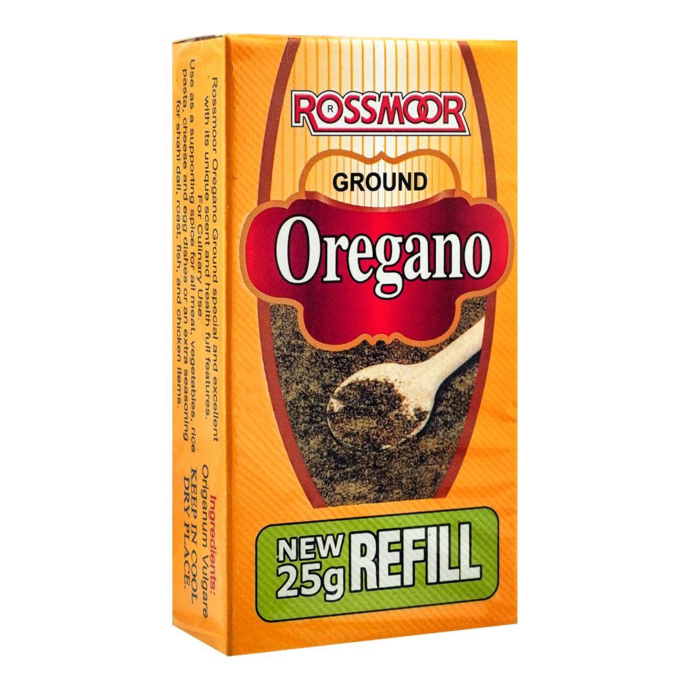 ROSSMOOR OREGANO POWDER 25G BOX.