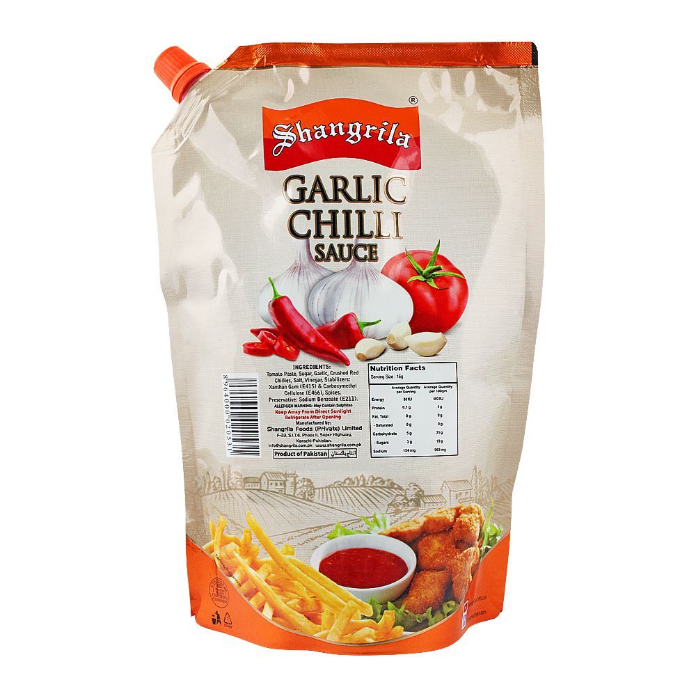 Shangrila Garlic Chilli Sauce 1kg