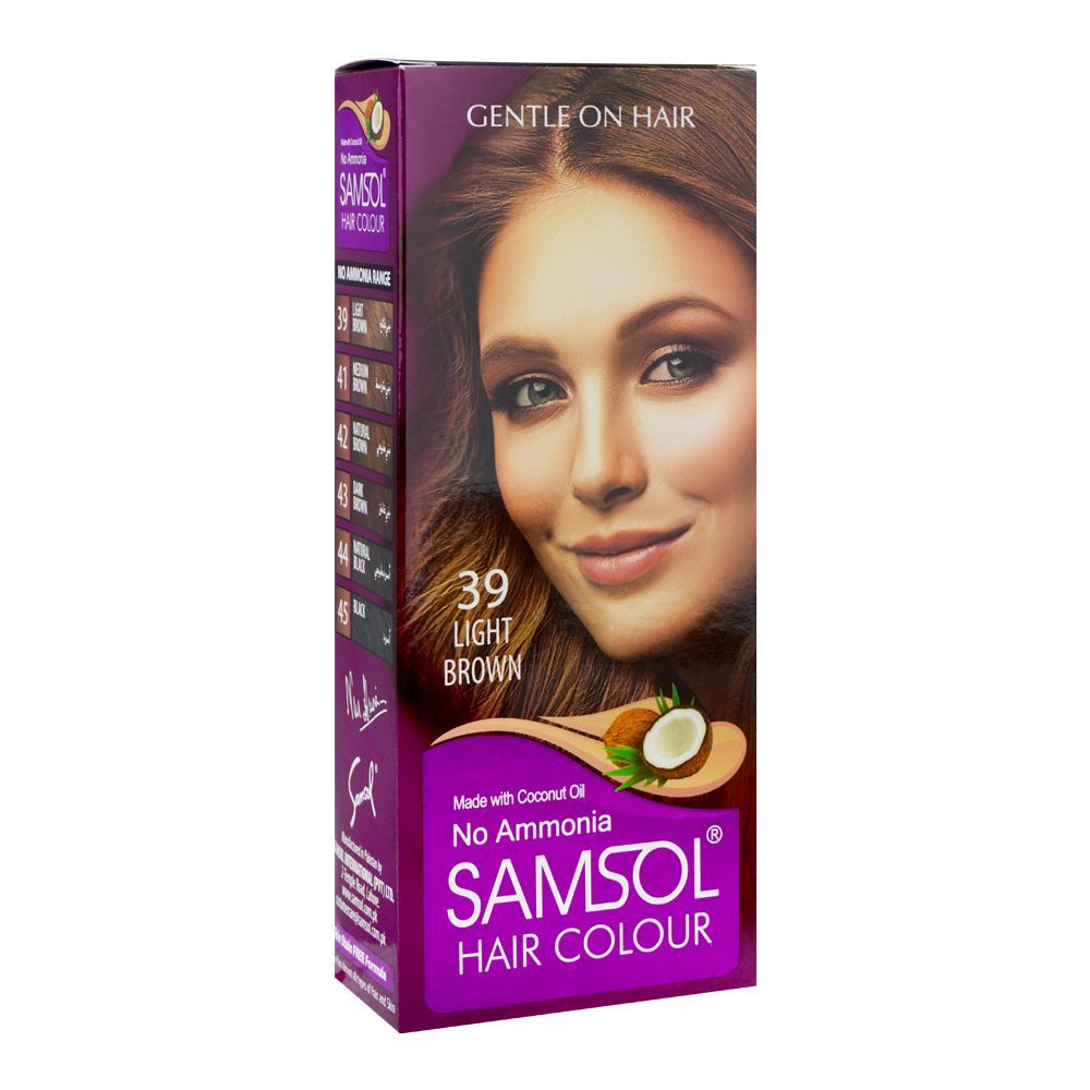 Samsol Hair Colour 39 Light Brown 1 ps