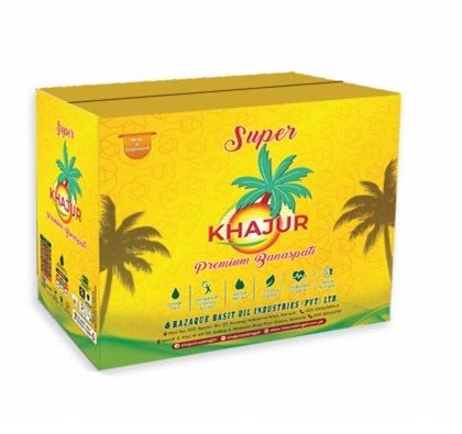 KHAJOOR BANASPATI GHEE 5KG POUCH CTN.