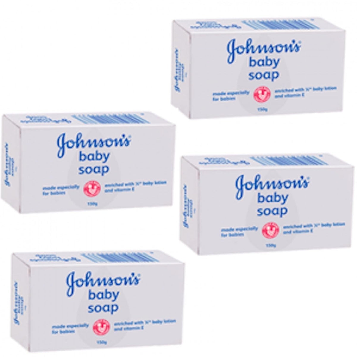 Johnson's Baby Soap 4 Packets x 75g