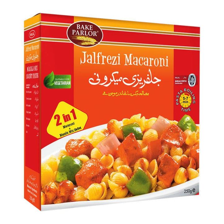 Bake Parlor Jalfrezi Macaroni Box 250g