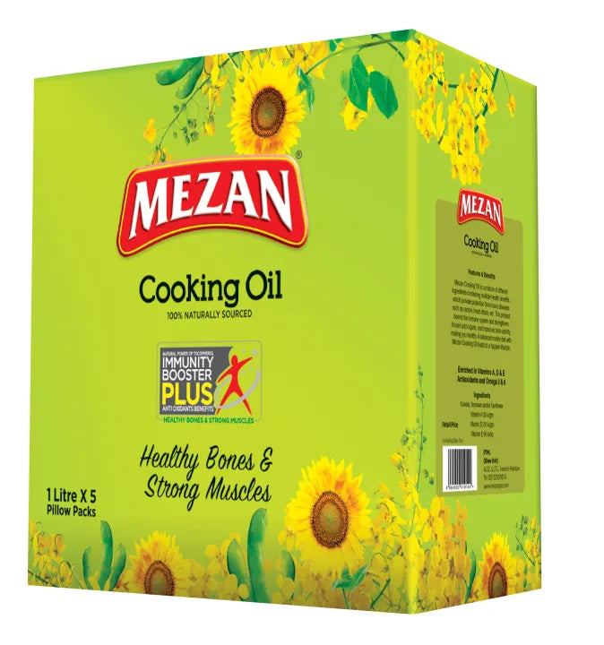 MEZAN COOKING OIL 5L PACK CTN.
