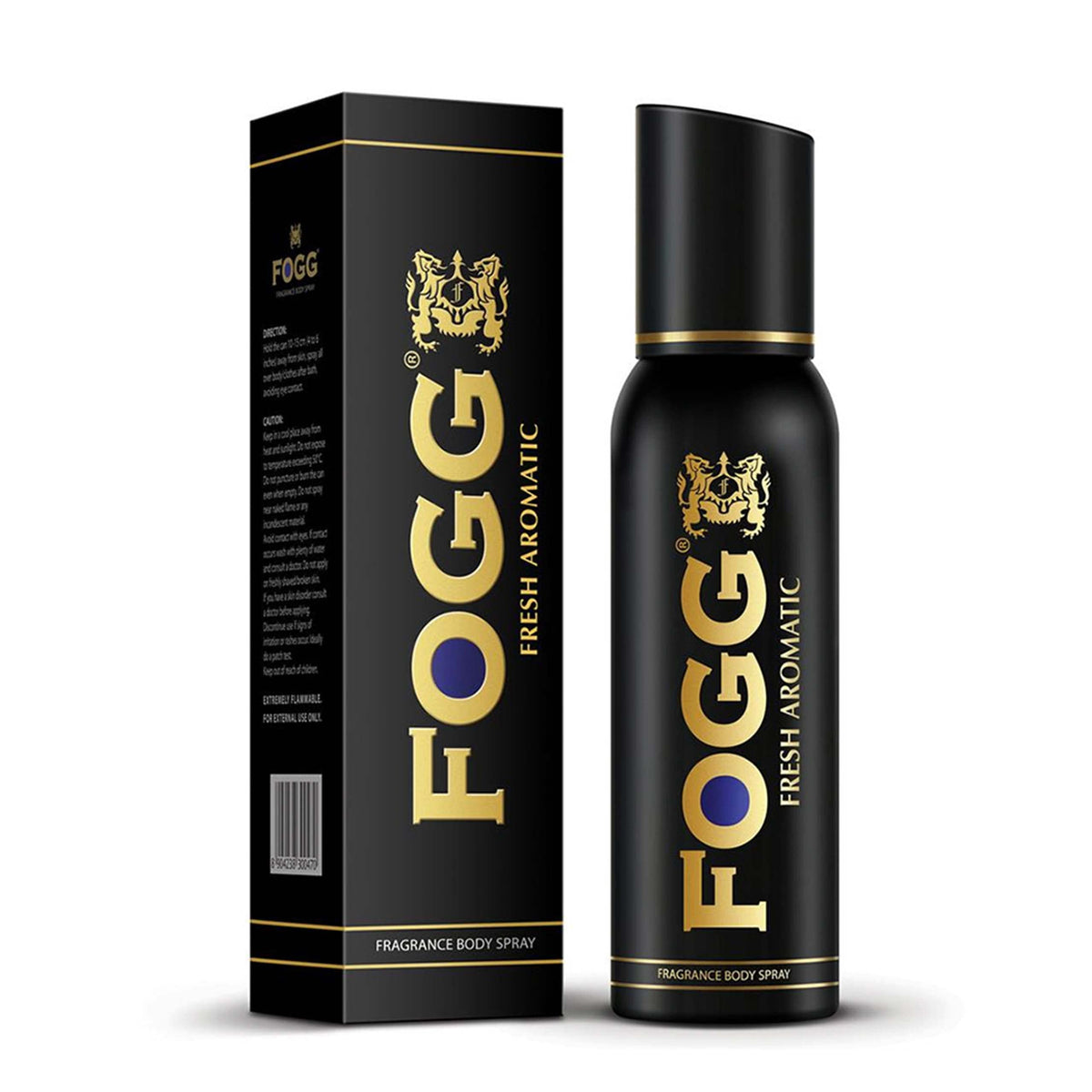 Fogg Black Men Body Spray Aromatic | 120 ml
