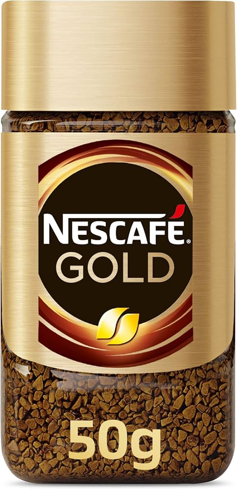 NESCAFE IMPORTED GOLD BLEND COFFEE 50G BOTTLE.