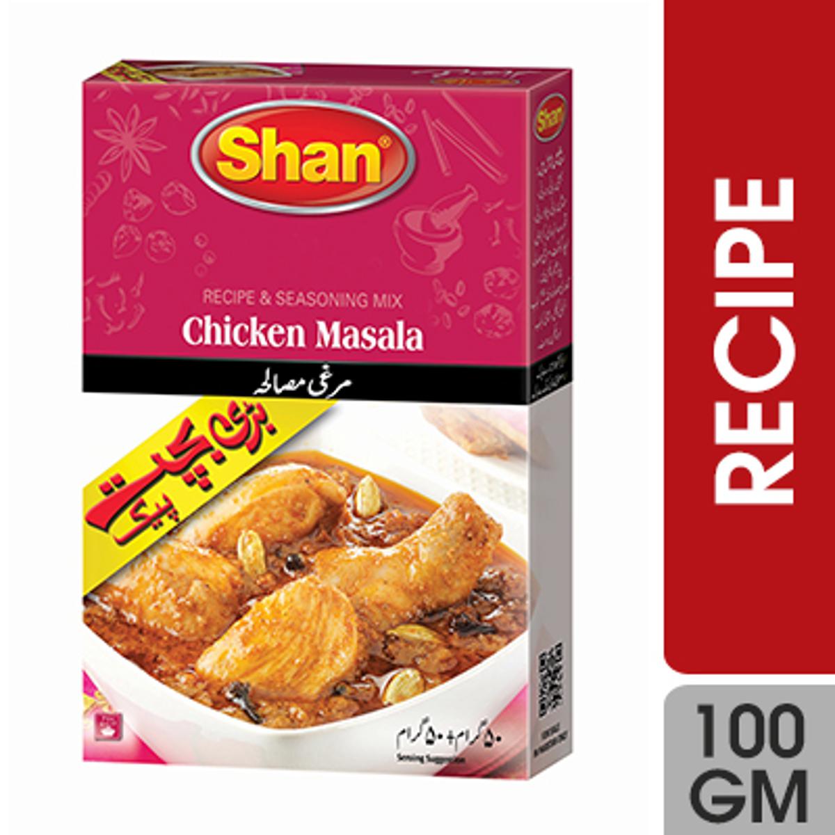 SHAN RECIPES CHICKEN MASALA 100G