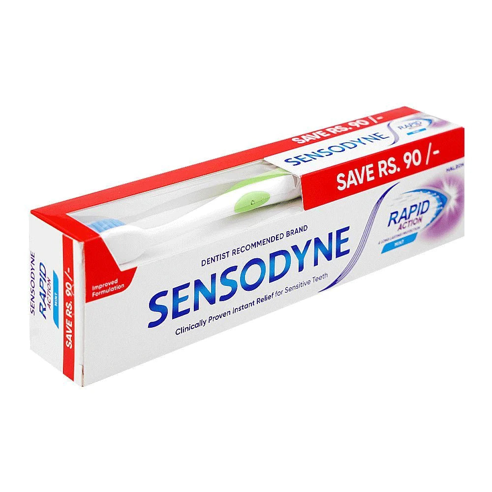 Sensodyne Rapid Action Toothpaste 100g.