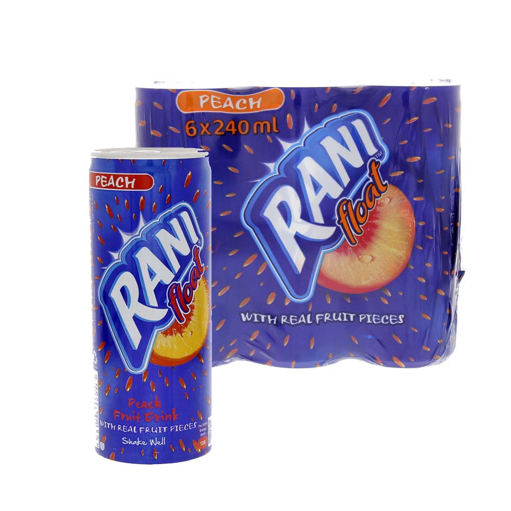 Rani Float Peach Drink 3pcs x 240ml