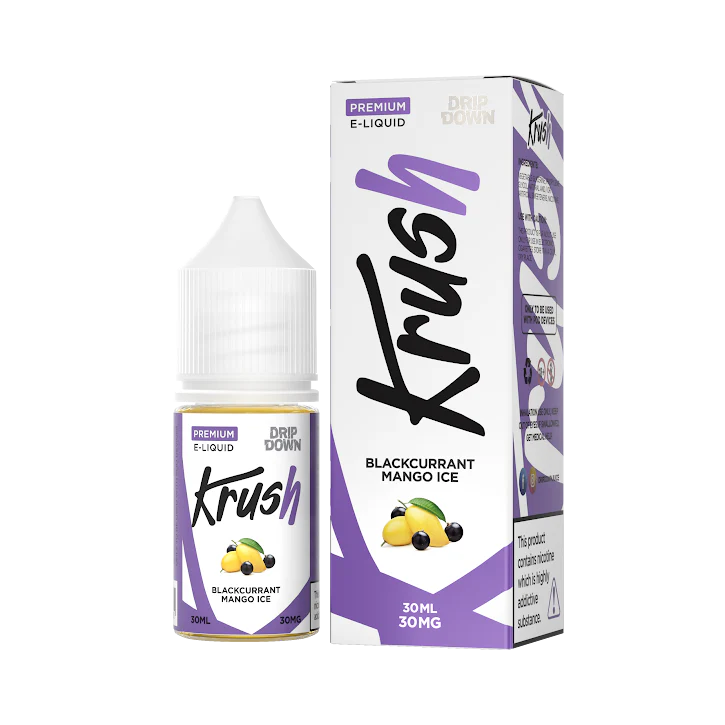Drip Down Krush Series Blackcurrant Mango Ice (50mg) 30ml
