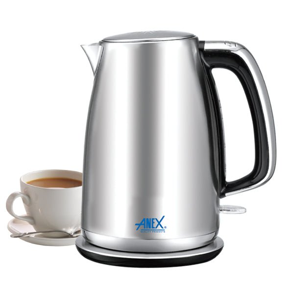 Anex Kettle Steel Body Silver 1.7L AG-4048