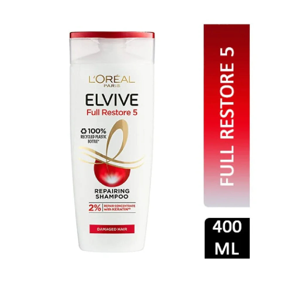 L'Oreal Elvive Full Restore 5 Repairing Shampoo 400ml