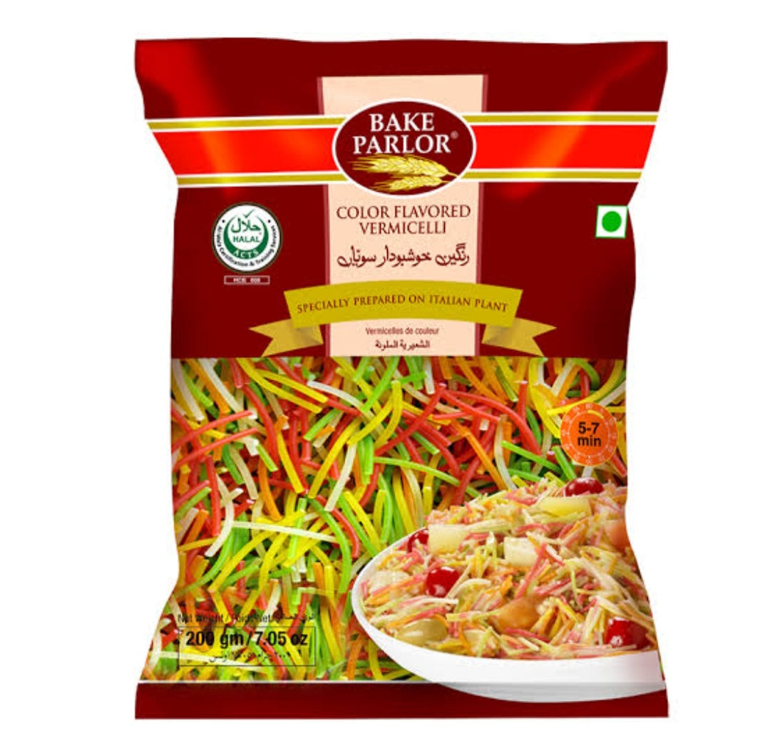 BACK PARLOR COLOUR FLAVORD VERMICEILLI 400G.