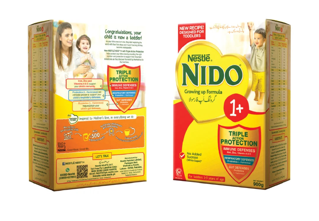 Nestle Nido 1+ Growing Up Formula 1-3 Years 1kg