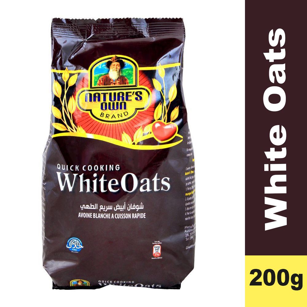 NATURE'S WHITE OATS SPECAIL POUCH 200G.