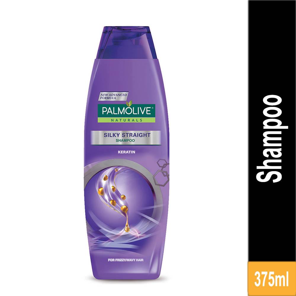 Palmolive Naturals Silky Straight Shampoo 375ml