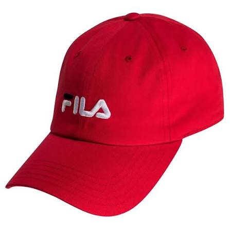 cap|fila cap colour:red