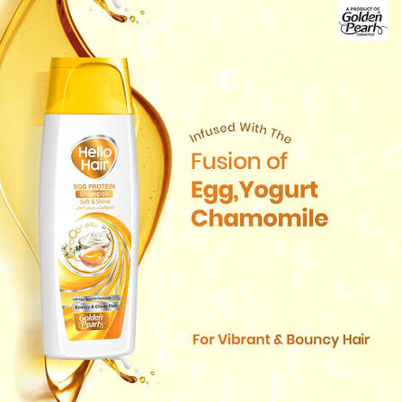 Golden Pearl Egg Protein Shampoo + Conditioner 200ml