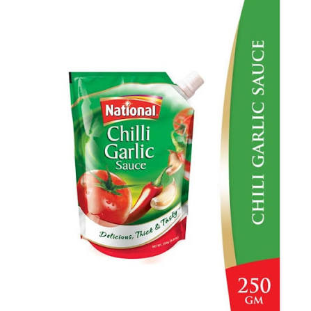 National Chilli Garlic Sauce 250g