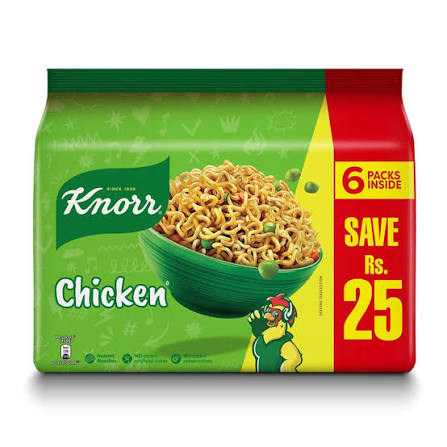 Knorr Noodles Chicken (366g) 6 Packets