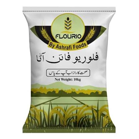 ASHRAFI FLOURI FINE ATTA 5KG BAG.