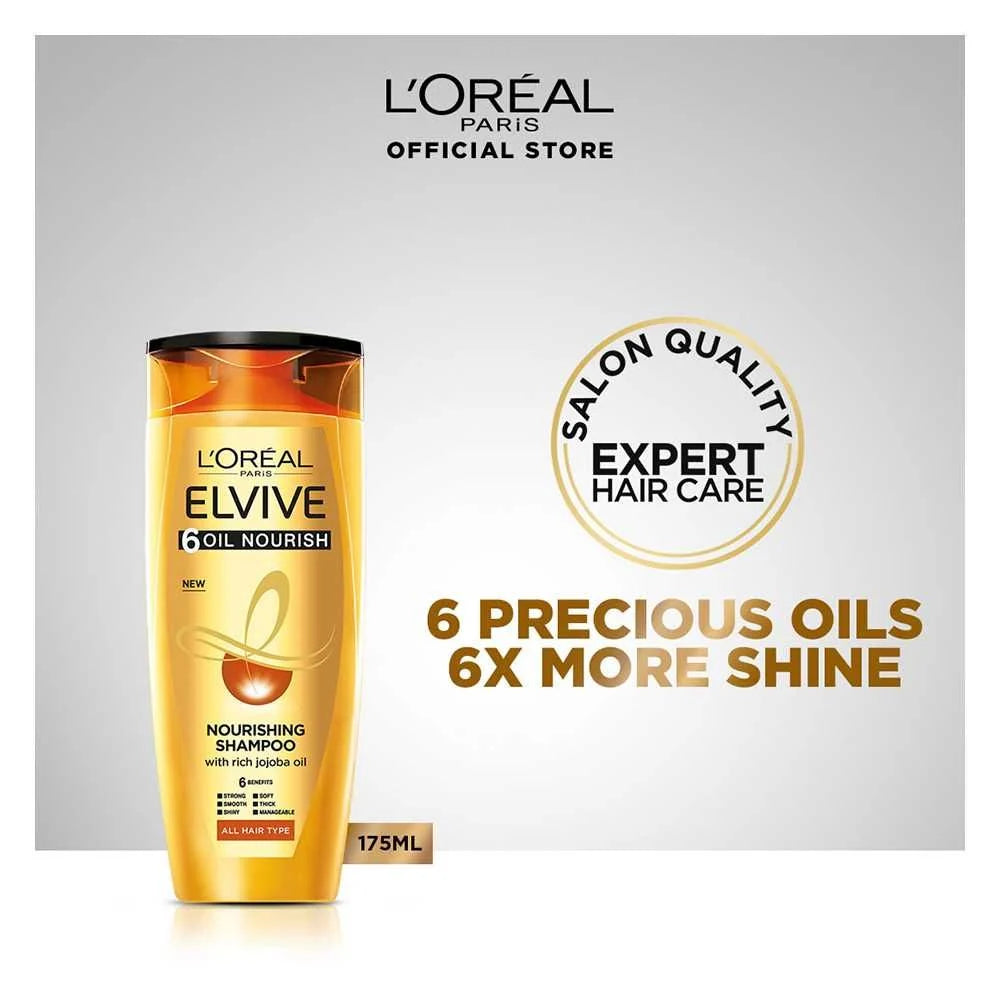 L'Oreal Paris Shampoo Oil Nourish 175ml