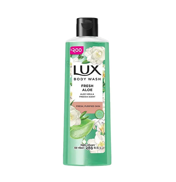 Lux Body Wash Fresh Aloe Box 250ml