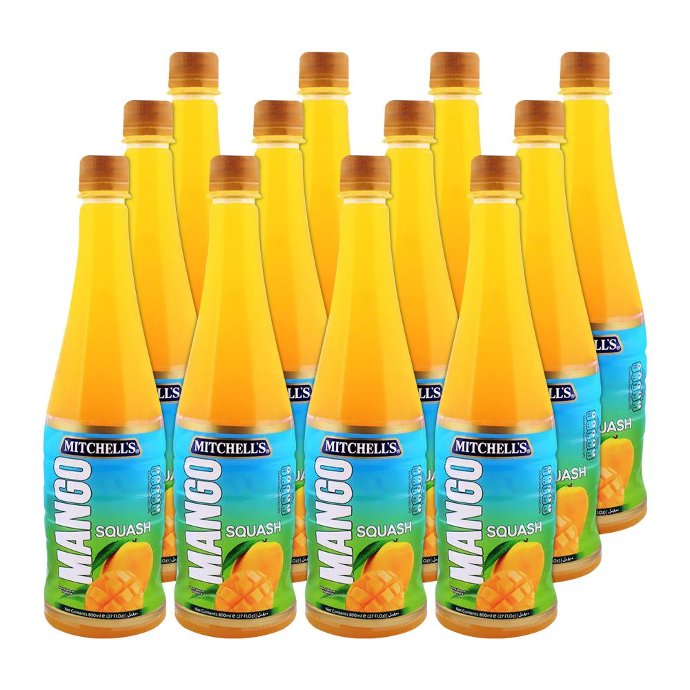 Mitchell's Mango Squash 800ml