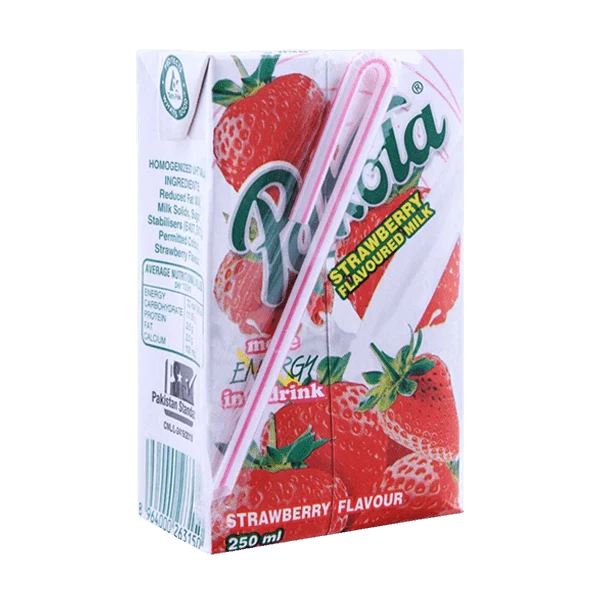 Pakola Strawberry Flavoured Milk 250ml