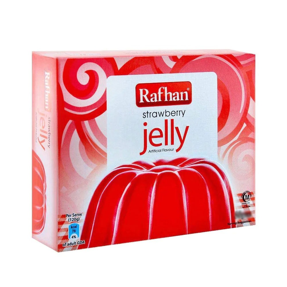 Rafhan Jelly Powder Strawberry 80g