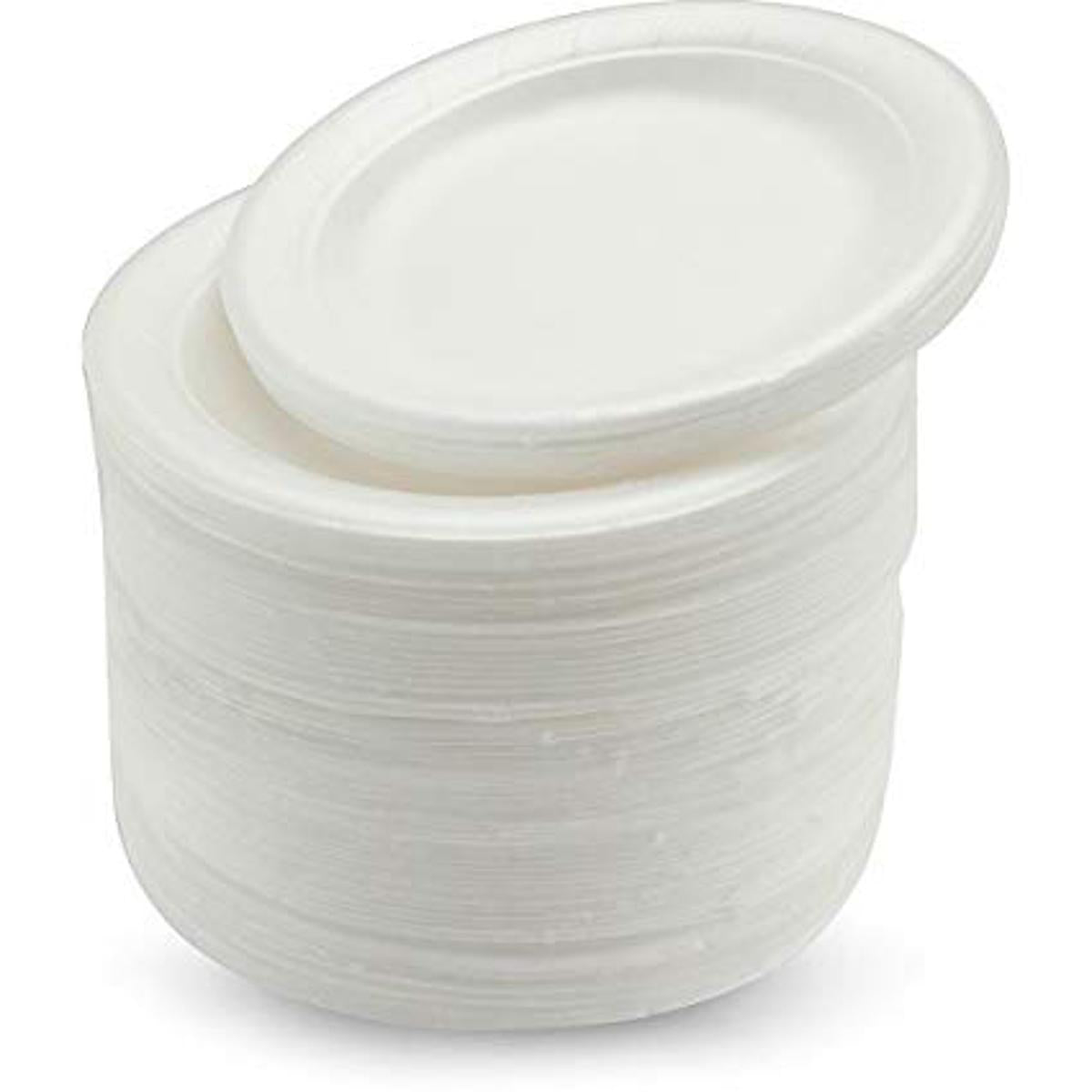 Plates Plastic Disposable 50 Pieces