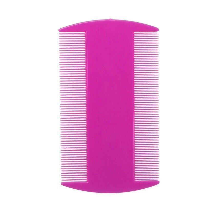 Mixed Colour Plastic Head Lice and Eggs Comb