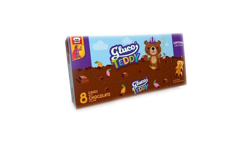 Peek Freans Gluco Teddy Chocolate Cake 8 Packets