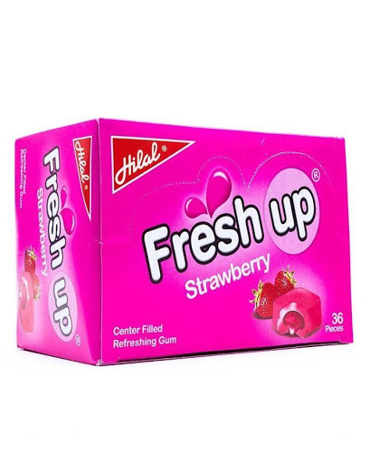 Hilal Fresh Up Strawberry 36 Piece Box