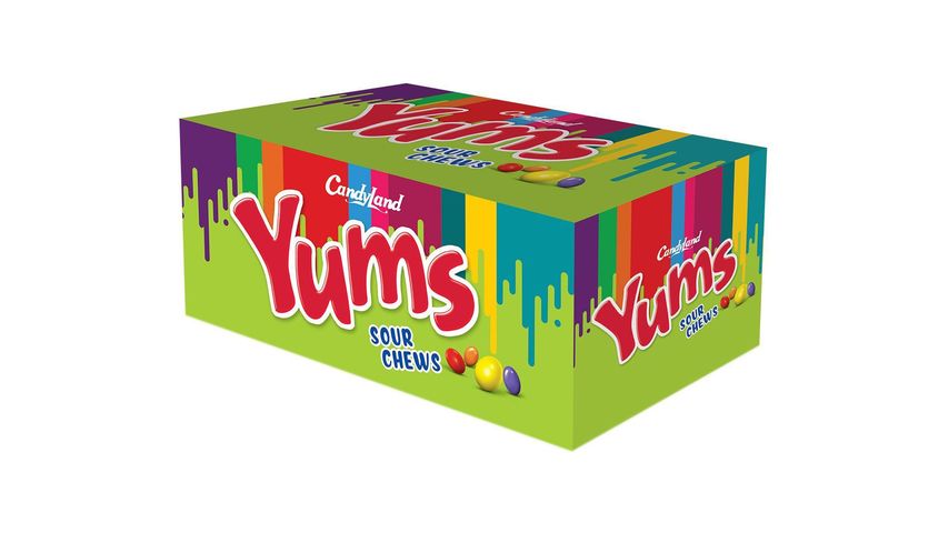 Candyland Yums Sour 1 Packet