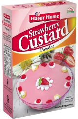 Happy Home Strawberry Custard Powder 250g