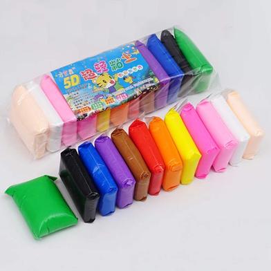 Soft Clay Modeling Diy Colorful Tools Super Light Clay Non Toxic For Kids 12 Pieces