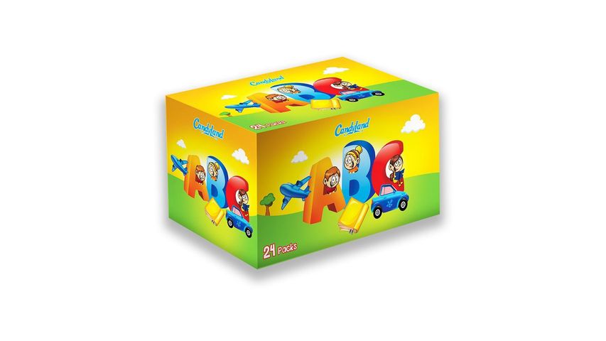 Candyland ABC Jelly 18 Packets 360g