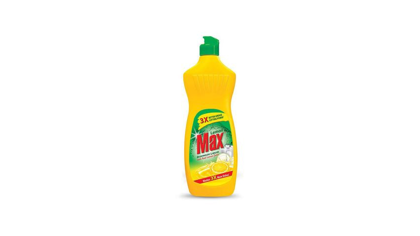 Lemon Max Dishwash Antibacterial Liquid Bottle 475ml