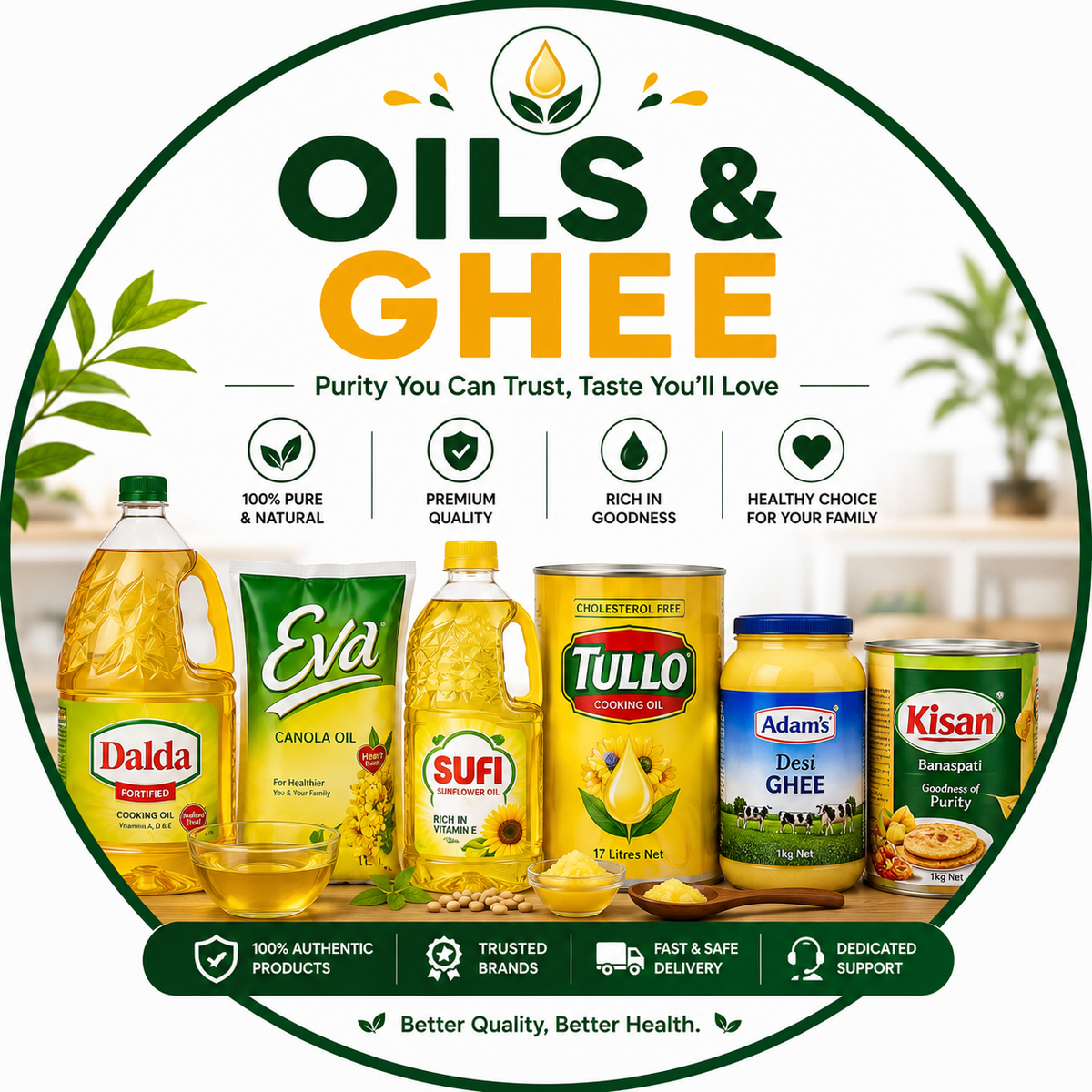 🫒 Oils & Ghee