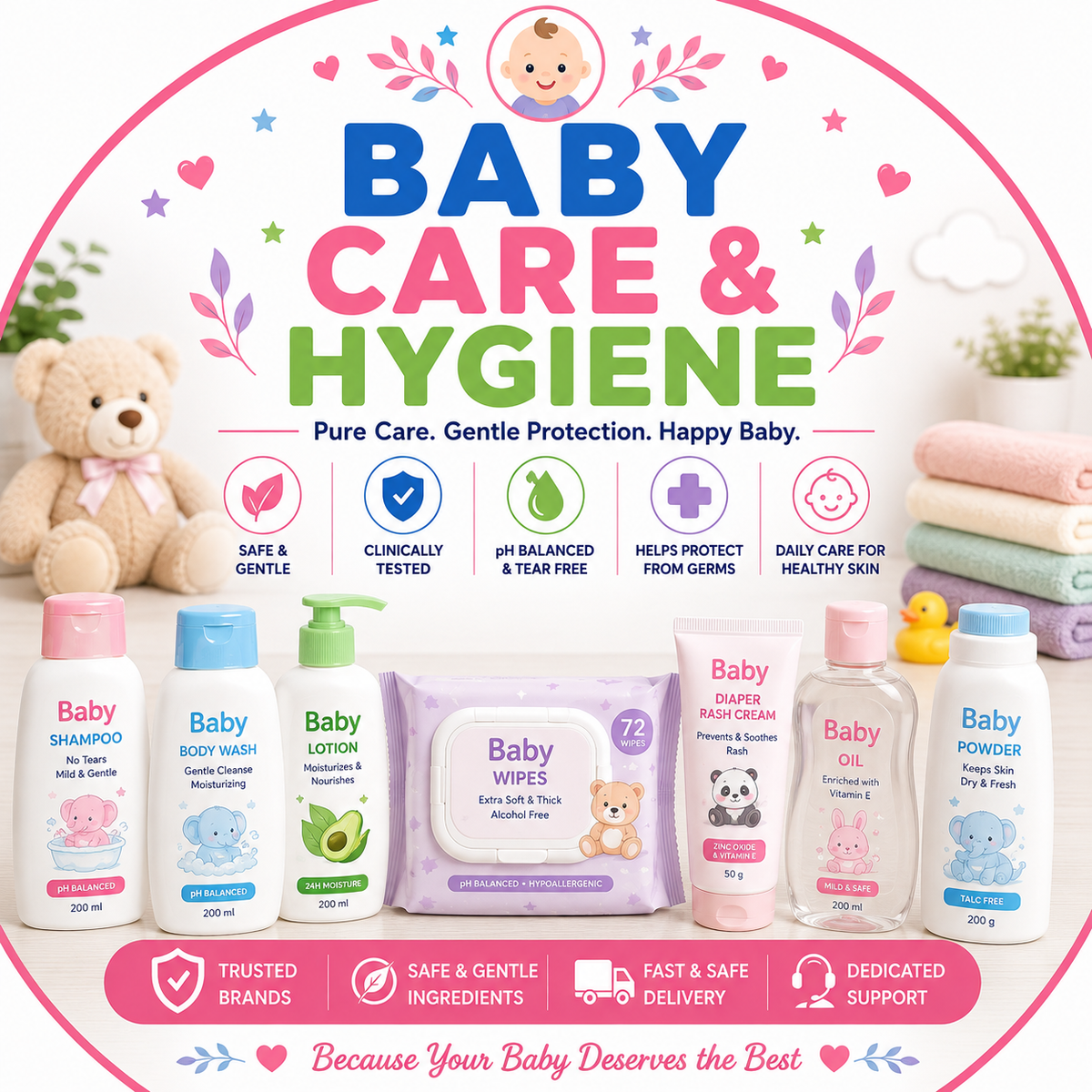 🧴 Baby Care & Hygiene