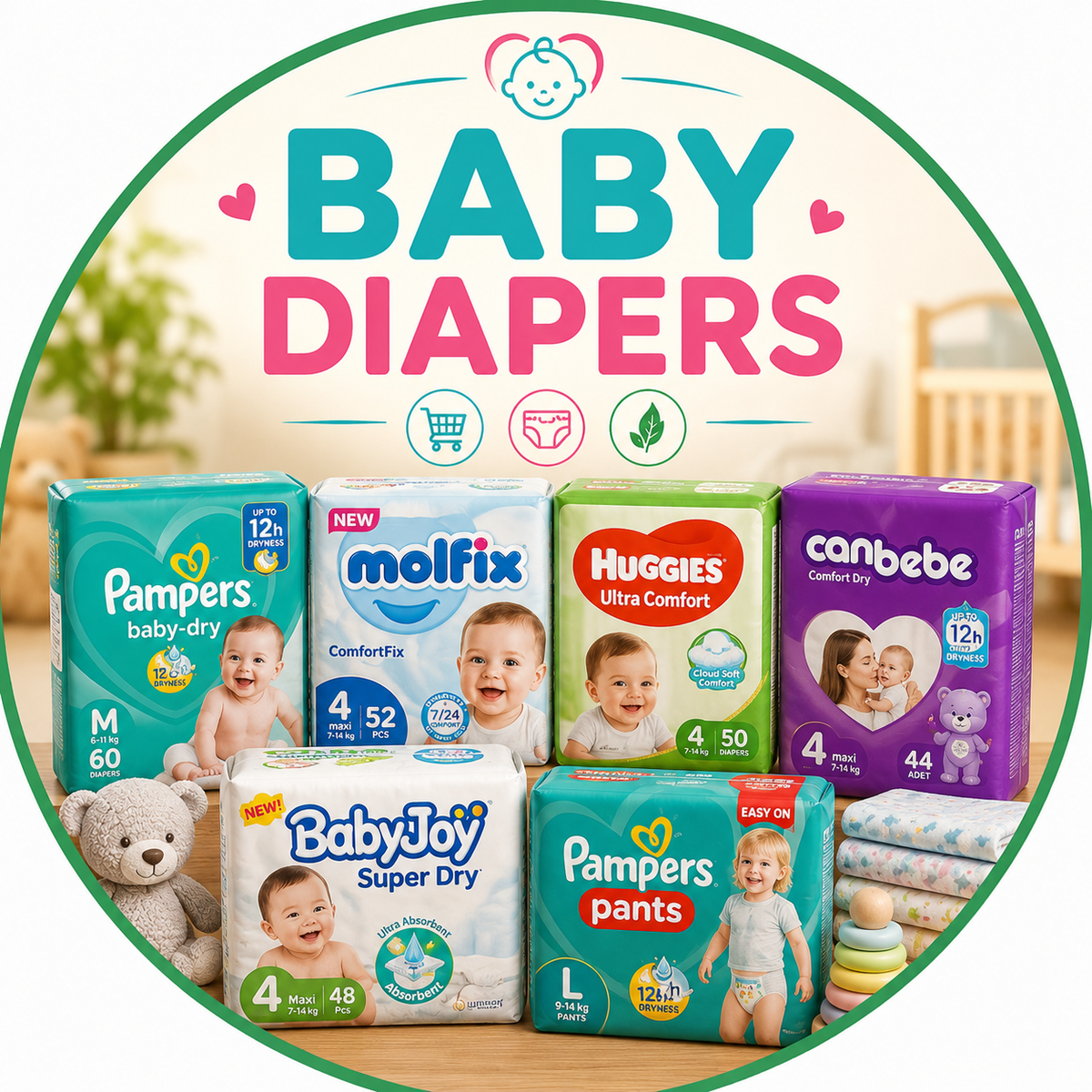 👶 Baby Diapers