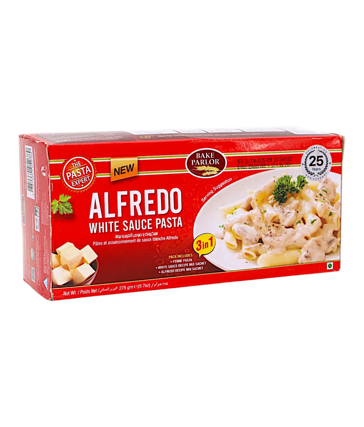 Bake Parlor Alfredo White Sauce Pasta 275g
