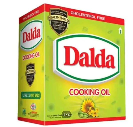 DALDA COOKING OIL 5L POUCH CTN.