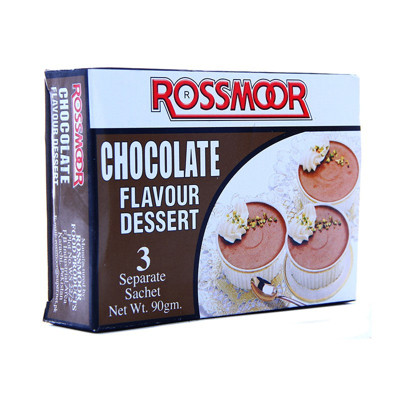 ROSSMOOR MIX CHOCOLATE DESERT 90G BOX.