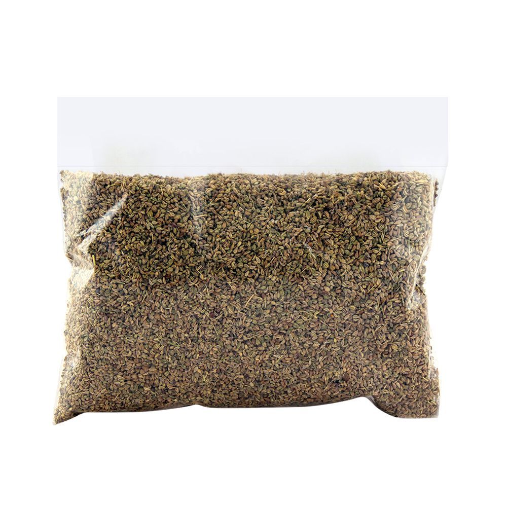MUQADDAS MART FOOD NATURAL CAROM SEEDS [ DESI AJWAIN ] 200G