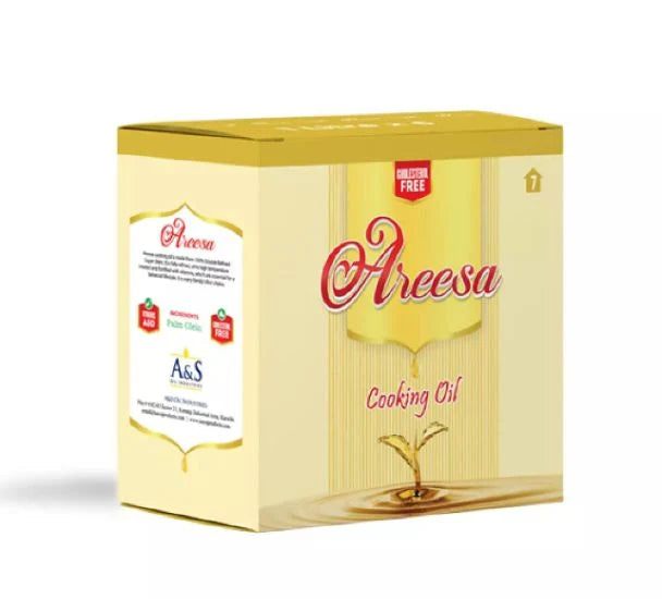 AREESA COOKING OIL [DEEP FRYING] 5L POUCH CTN.