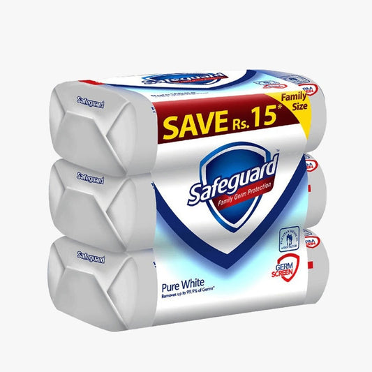 Safeguard Pure White Soap 3 x 103g