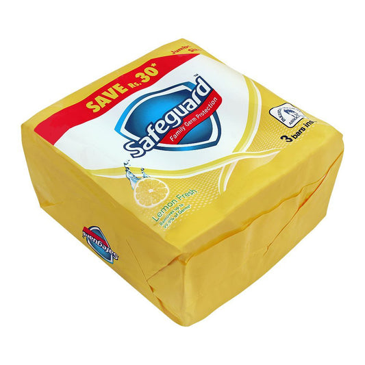 Safeguard Lemon Fresh Bath Soap 3 x 175g