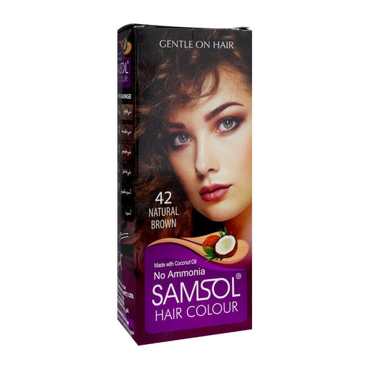 Samsol Hair Colour 42 natural brown 1 Piece