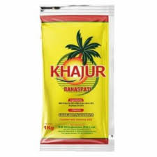 KHAJOOR BANASPATI GHEE 1KG POUCH.